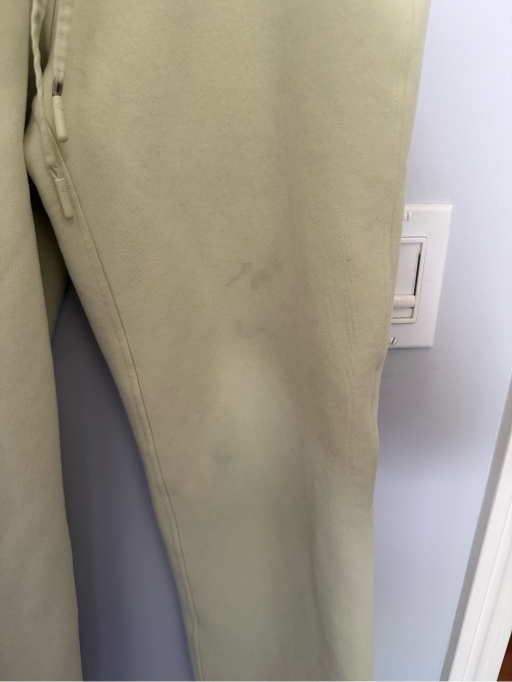 Lululemon Loungeful Straight Leg Pant in the color Dewy - Picture 5 of 8